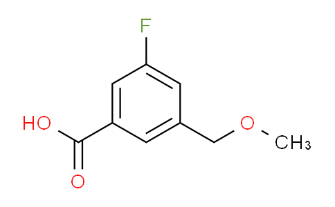3-Fluoro-5-(methoxymethyl)benzoic acid