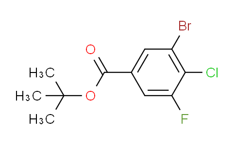 tert-Butyl 3-bromo-4-chloro-5-fluorobenzoate