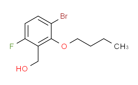 (3-Bromo-2-butoxy-6-fluorophenyl)methanol