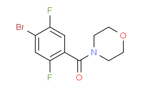 (4-Bromo-2,5-difluorophenyl)(morpholino)methanone