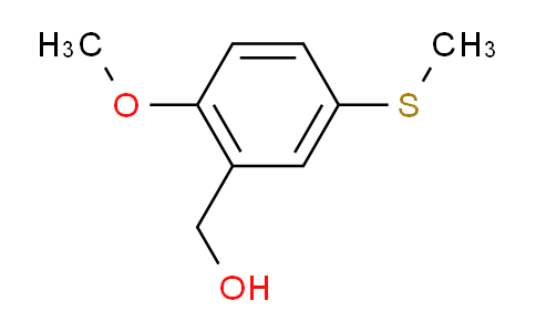 (2-Methoxy-5-(methylthio)phenyl)methanol