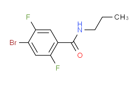 4-Bromo-2,5-difluoro-N-propylbenzamide