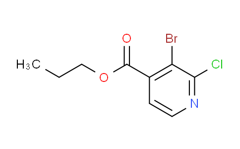 Propyl 3-bromo-2-chloroisonicotinate