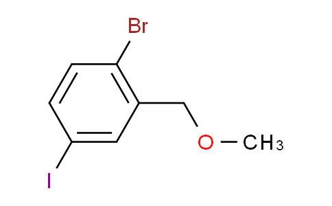 1-Bromo-4-iodo-2-(methoxymethyl)benzene