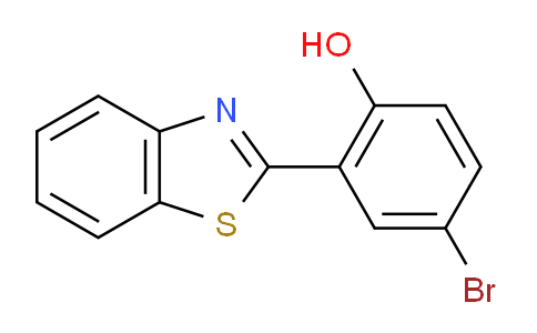 2-(Benzo[d]thiazol-2-yl)-4-bromophenol