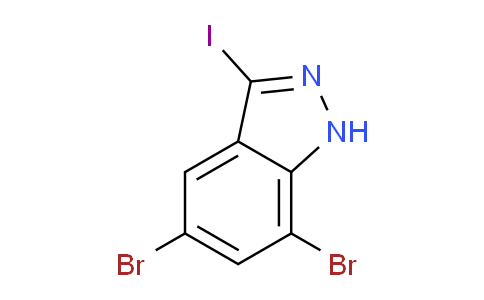 5,7-Dibromo-3-iodo-1H-indazole
