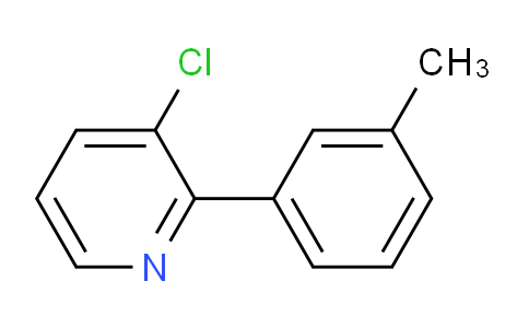 3-Chloro-2-(m-tolyl)pyridine