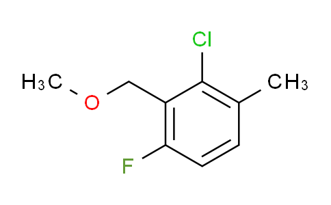 2-Chloro-4-fluoro-3-(methoxymethyl)-1-methylbenzene