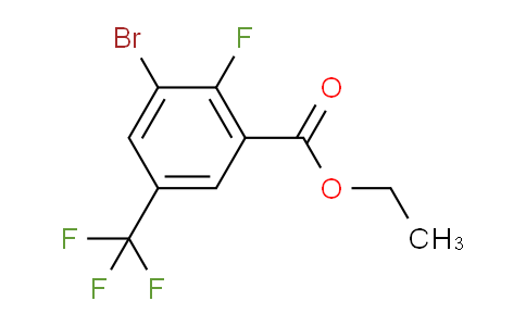 Ethyl 3-bromo-2-fluoro-5-(trifluoromethyl)benzoate