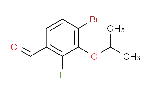 4-Bromo-2-fluoro-3-isopropoxybenzaldehyde