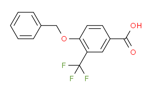 4-(Benzyloxy)-3-(trifluoromethyl)benzoic acid