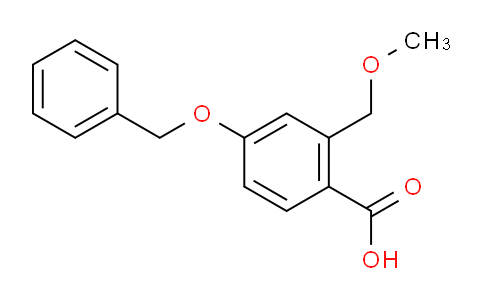 4-(Benzyloxy)-2-(methoxymethyl)benzoic acid