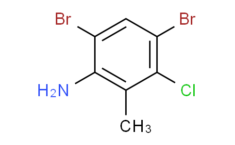4,6-Dibromo-3-chloro-2-methylaniline