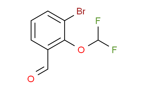 3-Bromo-2-(difluoromethoxy)benzaldehyde