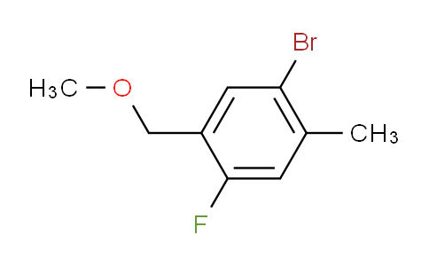 1-Bromo-4-fluoro-5-(methoxymethyl)-2-methylbenzene