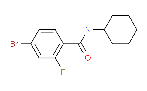 4-Bromo-N-cyclohexyl-2-fluorobenzamide