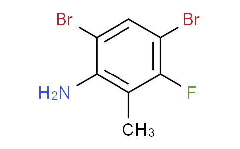 4,6-二溴-3-氟-2-甲基苯胺