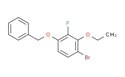 1-(Benzyloxy)-4-bromo-3-ethoxy-2-fluorobenzene