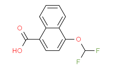4-(Difluoromethoxy)-1-naphthoic acid