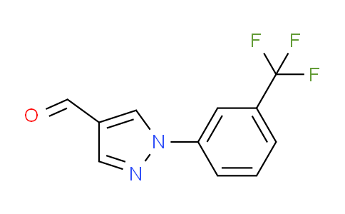 1-(3-(Trifluoromethyl)phenyl)-1H-pyrazole-4-carbaldehyde