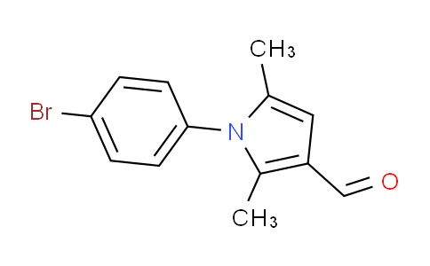 1-(4-溴苯基)-2,5-二甲基-1H-吡咯-3-甲醛