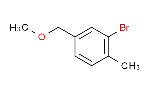 2-Bromo-4-(methoxymethyl)-1-methylbenzene