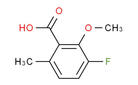3-Fluoro-2-methoxy-6-methylbenzoic acid