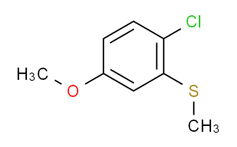 (2-Chloro-5-methoxyphenyl)(methyl)sulfane