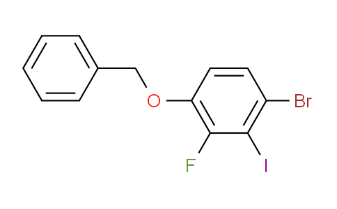 1-(Benzyloxy)-4-bromo-2-fluoro-3-iodobenzene