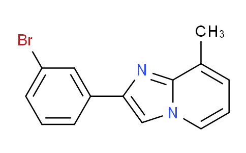 2-(3-Bromophenyl)-8-methylimidazo[1,2-a]pyridine