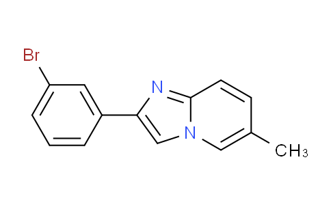 2-(3-Bromophenyl)-6-methylimidazo[1,2-a]pyridine