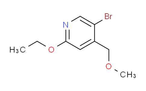 5-Bromo-2-ethoxy-4-(methoxymethyl)pyridine