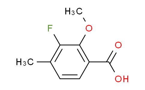3-Fluoro-2-methoxy-4-methylbenzoic acid