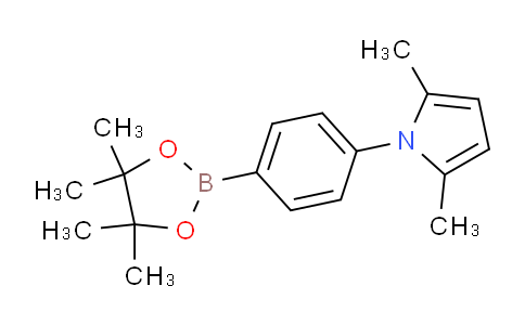 4,4,5,5-Tetramethyl-2-(4-(2,5-dimethylpyrrol-1-yl)phenyl)-1,3,2-dioxaborolane