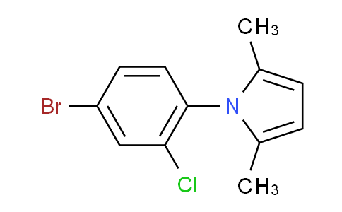 1-(4-Bromo-2-chlorophenyl)-2,5-dimethyl-1H-pyrrole