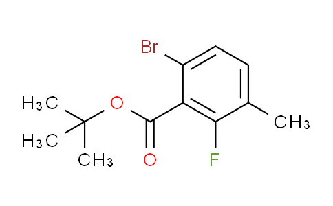 Tert-butyl 6-bromo-2-fluoro-3-methylbenzoate
