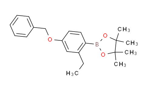 2-(4-(Benzyloxy)-2-ethylphenyl)-4,4,5,5-tetramethyl-1,3,2-dioxaborolane