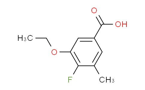 3-Ethoxy-4-fluoro-5-methylbenzoic acid
