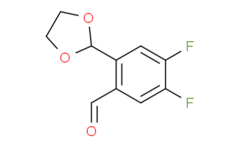 2-(1,3-Dioxolan-2-yl)-4,5-difluorobenzaldehyde