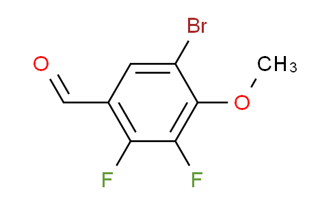 5-Bromo-2,3-difluoro-4-methoxybenzaldehyde