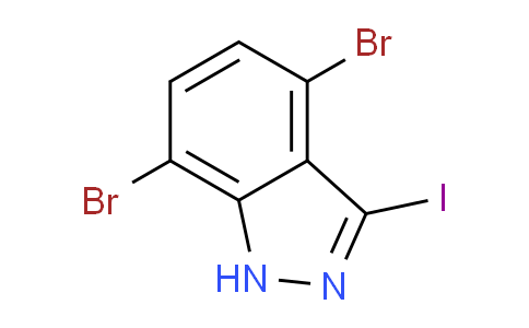 4,7-Dibromo-3-iodo-1H-indazole