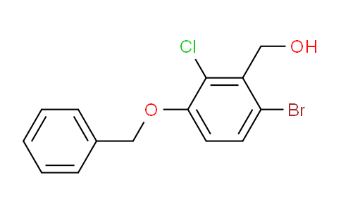 (3-(Benzyloxy)-6-bromo-2-chlorophenyl)methanol