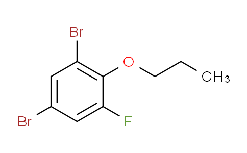 1,5-Dibromo-3-fluoro-2-propoxybenzene