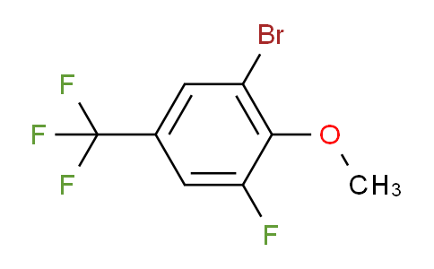 1-Bromo-3-fluoro-2-methoxy-5-(trifluoromethyl)benzene