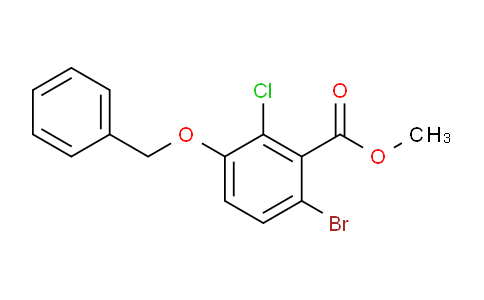 Methyl 3-(benzyloxy)-6-bromo-2-chlorobenzoate