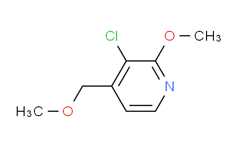 3-Chloro-2-methoxy-4-(methoxymethyl)pyridine