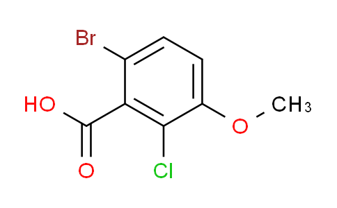 6-Bromo-2-chloro-3-methoxybenzoic acid
