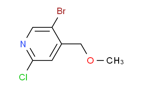 5-Bromo-2-chloro-4-(methoxymethyl)pyridine