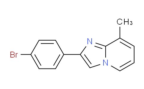 2-(4-Bromophenyl)-8-methylimidazo[1,2-a]pyridine