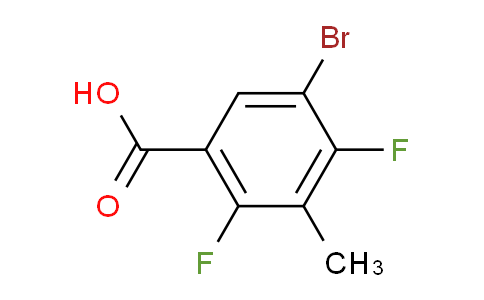 5-Bromo-2,4-difluoro-3-methylbenzoic acid